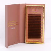 MEDIUM BROWN - Luxury Fan Like Butter Mega Volume Range - Velvet Matte